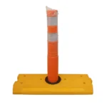 700mm Bollard Pole with Lane Divider