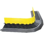 5 Channel Rubber Cable Protector 900mm – Heavy Duty Multi Cable Ramp - Image 3