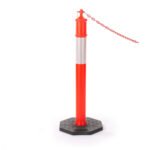 1200mm Reflective Plastic Bollards - Image 2