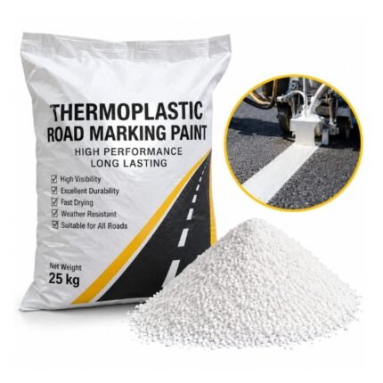Thermoplastic road marking paint